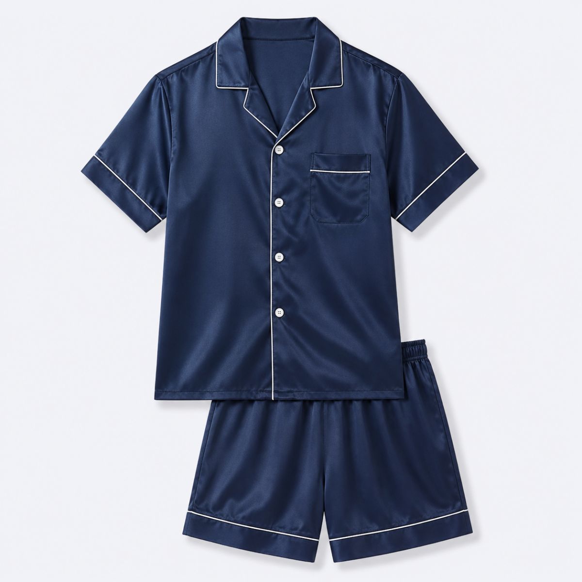 Herren-Schlafanzugset aus Satin