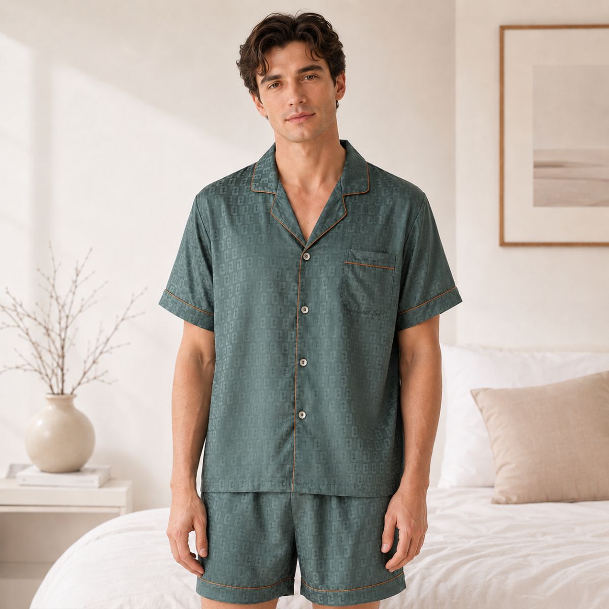Conjunto ligero de pijama para hombre
