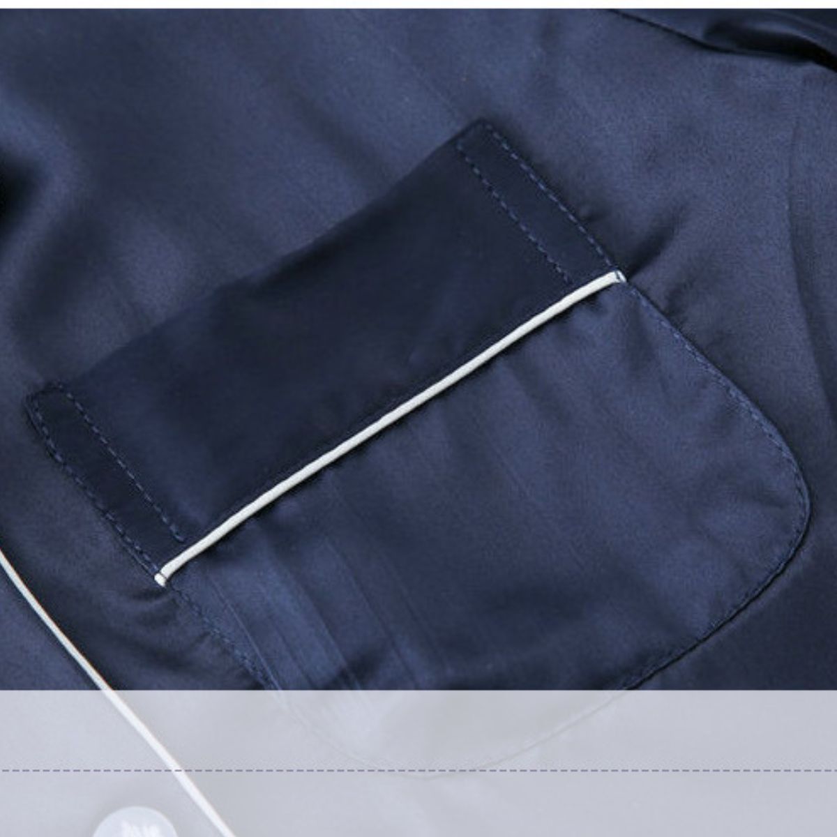 Herren-Schlafanzugset aus Satin