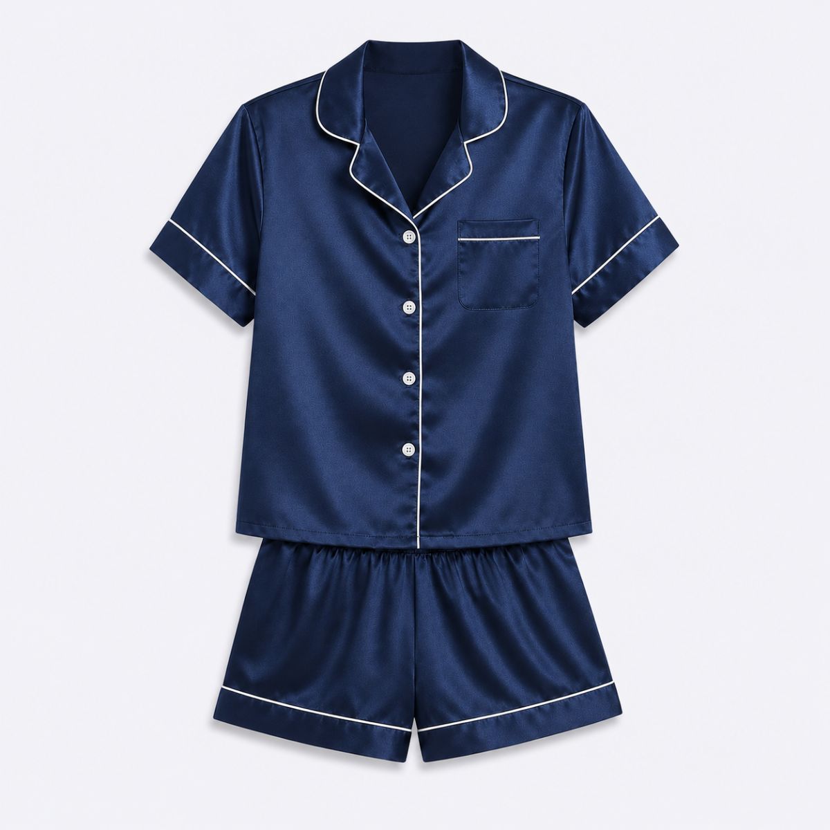 Pyjama-Set aus weichem Satin