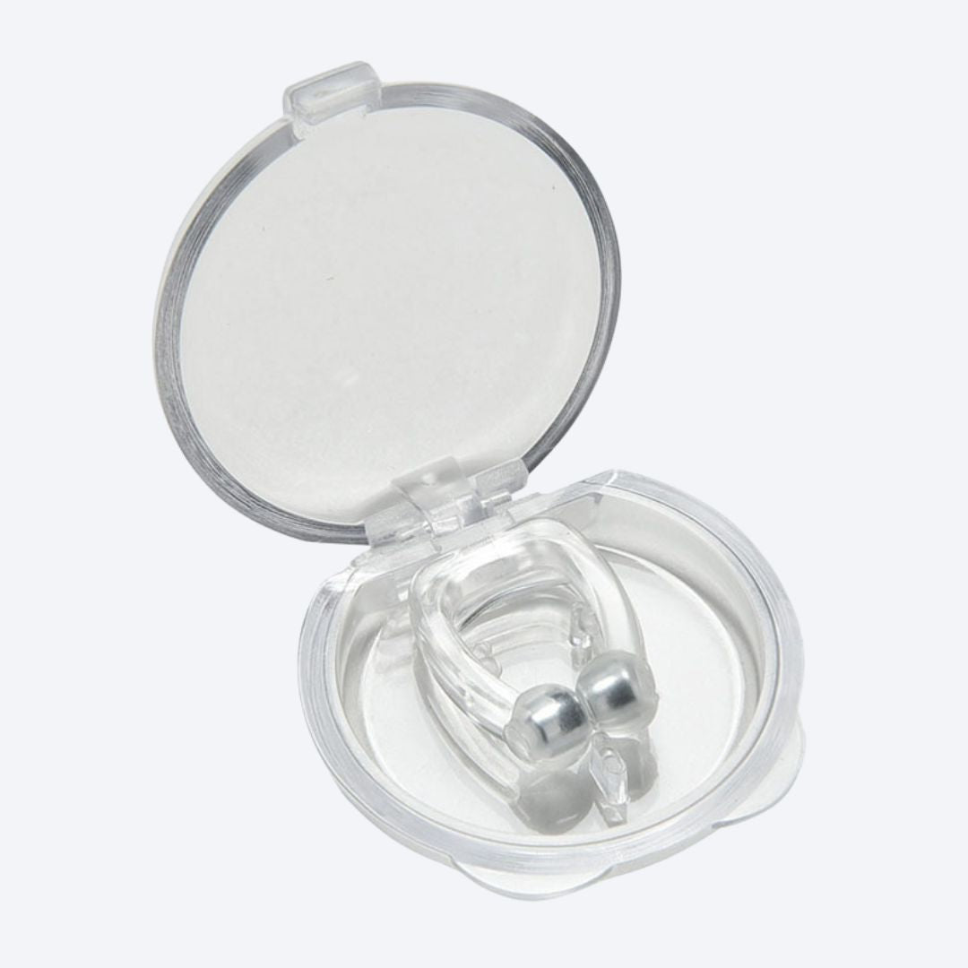 Magnetic Sleep Nasal Clip - anti-snoring reusable silicone device for better breathing