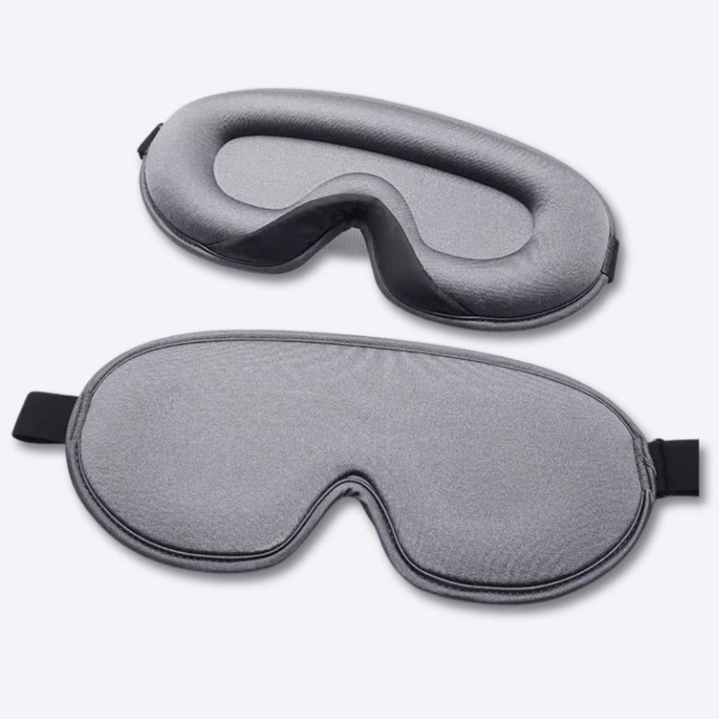 Sleepia 3D Elite Contoured Mask - High-performance blackout eye mask for eyelash protection